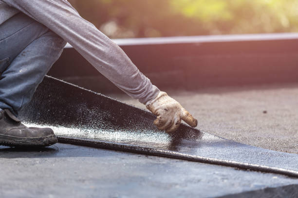 Professional Waterproofing technician working in Homer, GA